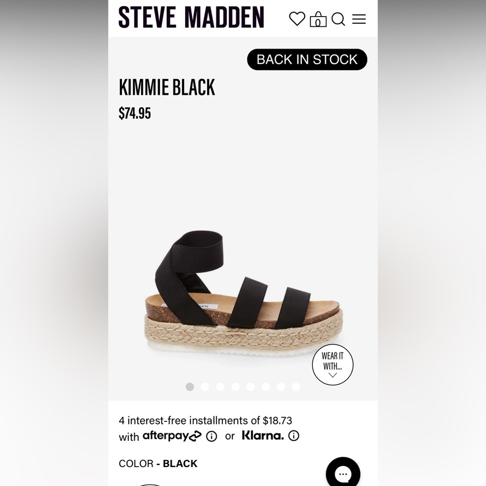 Steve Madden Kimmie Platform sandal
